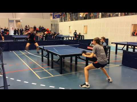 180128 TOP12, HrJun9, Oscar Hovmøller - Benjamin Karl Nielsen