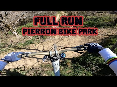 Full run Pierron Bike Park - World Cup track - Brioude