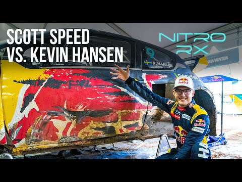 Scott Speed vs. Kevin Hansen | Nitro Rallycross Battle Bracket Round 2 Day 1 Final