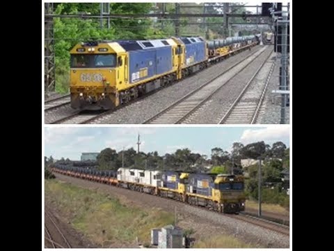 Steel trains in Melbourne 10/11/18