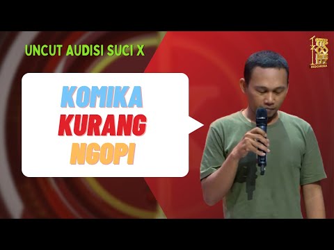 [UNCUT] Stand Up Mansur: Tukang Es Dawet Dapat Satu Juta Sehari | Audisi SUCI X Jakarta