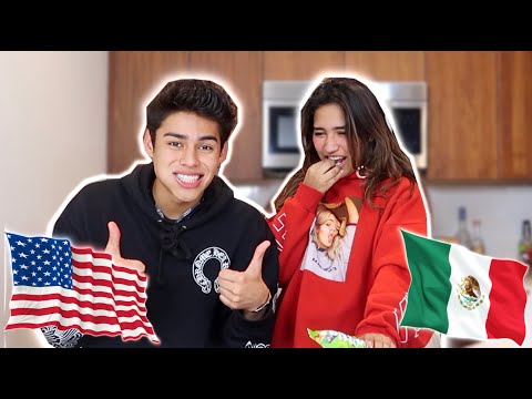 Making JIMENA JIMENEZ try AMERICAN CANDY for the 1st TIME!!