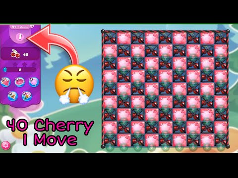 Candy crush saga random style level 66 | 1 Move in this level | Candy crush saga special level