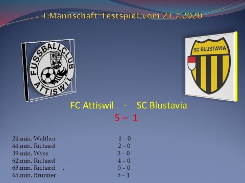 Testspiel 1.Mannschaft FC Attiswil - SC Blustavia