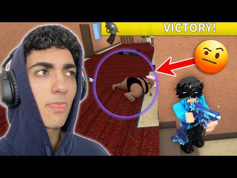 Playing MM2 With a EYE TRACKER... (Murder Mystery 2)