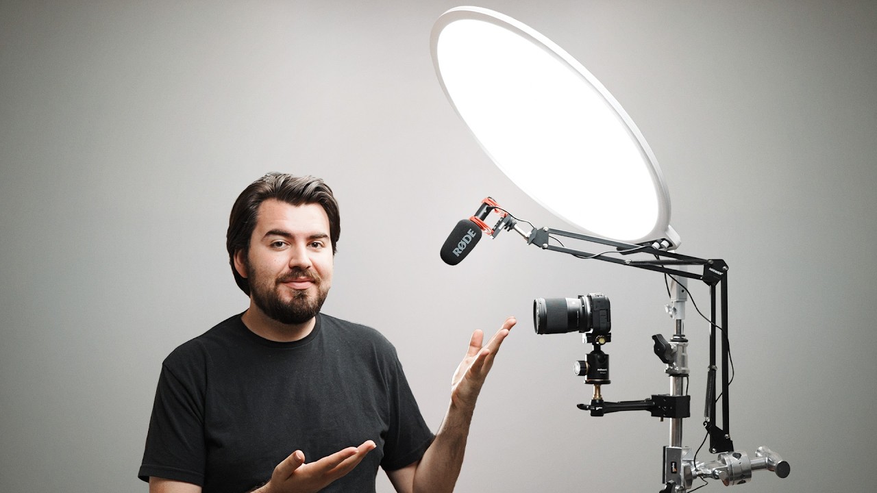 I Built My Entire YouTube Studio… on ONE Stand!