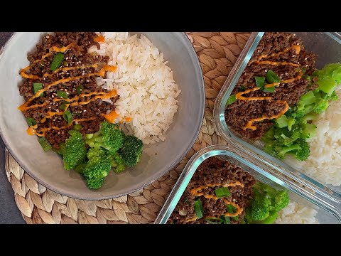 Korean Beef Bowl Recipe