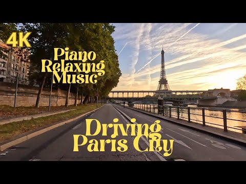 Driving Paris - Piano #Relaxing #Music