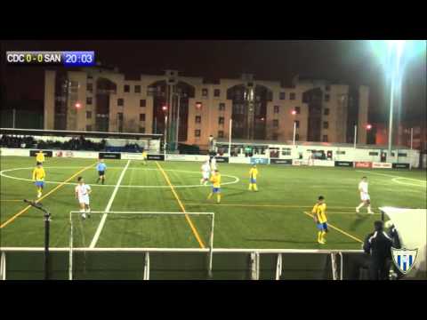 Categoría Cadete. CD Canillas A - DAV Santa Ana A. 10-02-13 (1ª Parte)