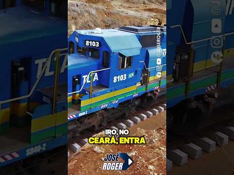 Ferrovia #transnordestina chega a cidade de #piquetcarneiro #ceará hoje 26.01.2026 #fy#shorts #viral