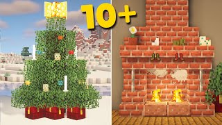 10+ Christmas Winter Build Hacks & Designs!