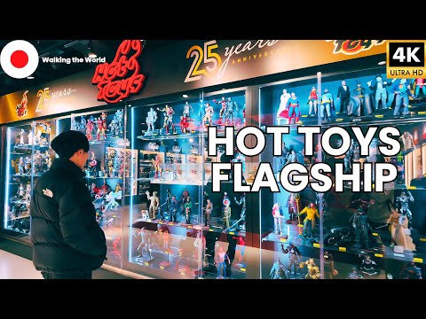 HOT TOYS Flagship Store Japan 2026 | Toy Sapiens Shibuya Tokyo FULL Tour [4K]