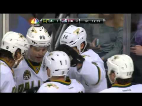 Jamie Benn takeaway goal 02.04.2013