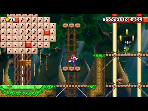 Super Mario Maker 2 - W2-3 Spikeball Sakura Town by xт.m𝛾тhrα - No Commentary