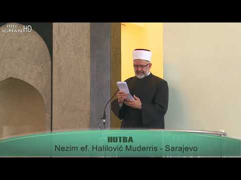 HUTBA I DŽUMA NAMAZ IZ DŽAMIJE KRALJ FAHD - 22.06.2018. - MTV IGMAN