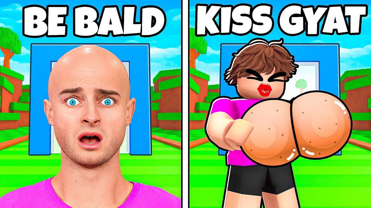 ROBLOX WOULD YOU RATHER, But It ACTUALLY HAPPENS..