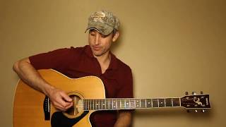 No Stopping You - Brett Eldredge - Guitar Lesson | Tutorial