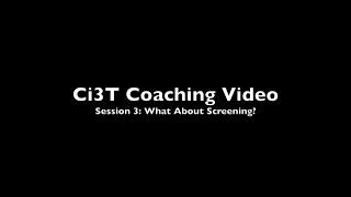 Coaching Video 3