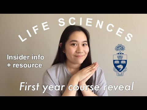 UofT 101: REVEALING courses I took in FIRST year (Life Sciences, Tips/Resource, Breadth Requirement)