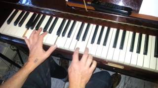 Cherry Red (Pete Johnson) blues piano tutorial with Terry Miles