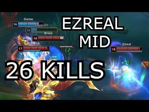 BUFFED EZREAL IS MIDLANE KING