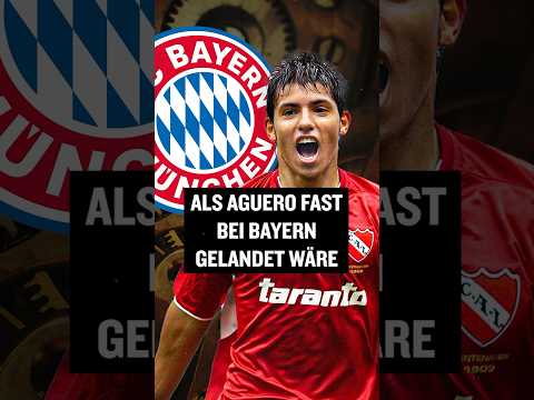 Wisst ihr noch, als Agüero fast bei Bayern gelandet wäre? #shorts
