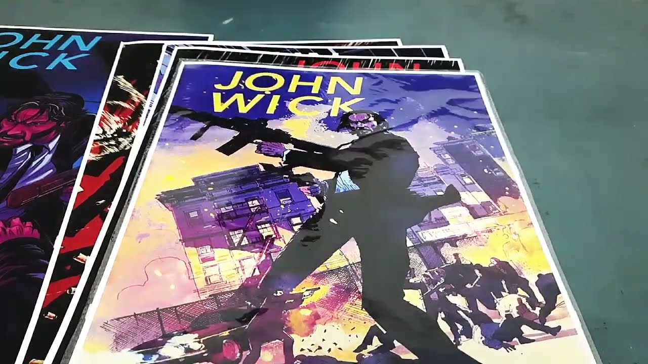John Wick Poster Pack Unboxing | Drapster by DesiNerd Review