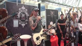 Video thumbnail for Сергей Маврин(Sergey Mavrin) NAMM RUSSIA 2013 Mayones Guitars pt.2 by AnamnesisBand
