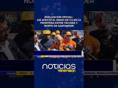 Evaluación oficial: Así afectó el sismo de 7.4 en la frontera entre Táchira y Norte de Santander
