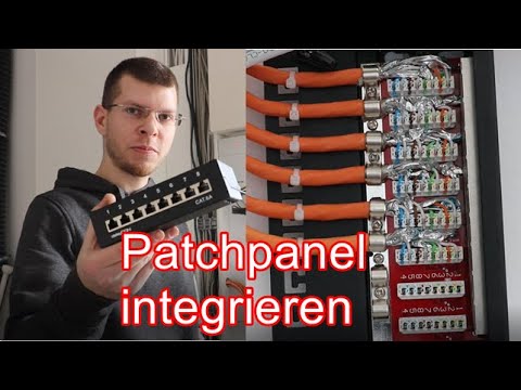 Wiring the patch panel! ElektroM