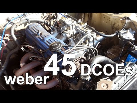 Ford Capri | Twin Weber 45 DCOEs / Tuned 2.0 Pinto (SOHC) Engine