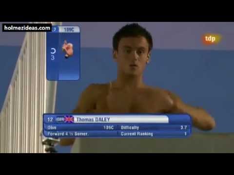 Tom Daley - Dive 4 - European Championships Eindhoven 2012, Men 10m Platform Final