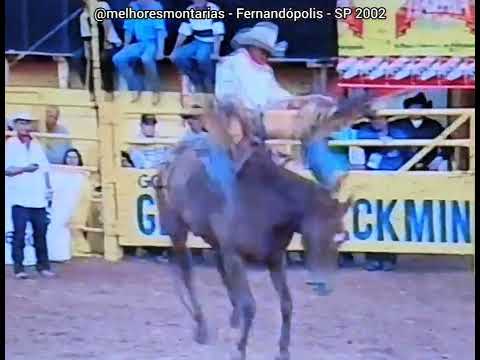🇧🇷 José Mariano de Oliveira x Safira - Rodeio de Fernandópolis 2002 #rodeio #cutiano