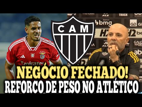 BOMBA NESTE SÁBADO! LUCAS VERÍSSIMO É NOVO REFORÇO DO GALO! CONFIRMADO AGORA NOTÍCIAS DO ATLÉTICO MG