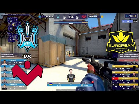 NAVI X SDY! Monte vs Viperio - HIGHLIGHTS - VERTIGO - European Pro League Season 5 CSGO 2023.