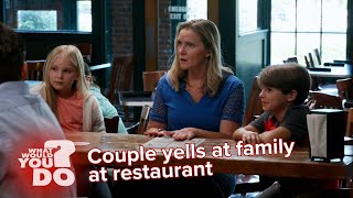 Kids disrupt a date