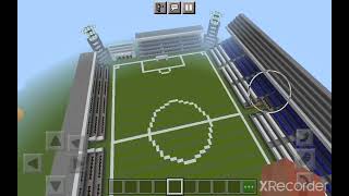 The Abbey Stadium (home of Cambridge UTD) built in Minecraft!!!!