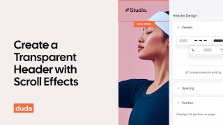 Download the video "Create a Transparent Header with Scroll Effects"