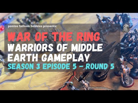 War of the Rings S3E5 - Season 3 Episode 5 - Warriors of Middle Earth expansion - Round 5