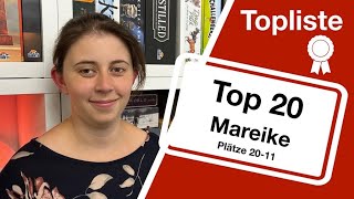 #Top20 - Mareike (2023) | Lieblingsspiele Plätze 20-11