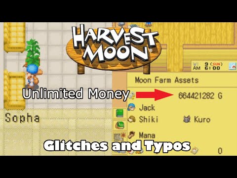 The Many Glitches and Typos of Harvest Moon