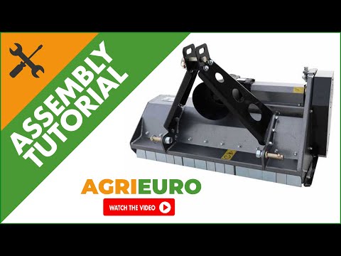 Blackstone BL Tractor Flail Mower light Series with fixed linkage - Assembly tutorial