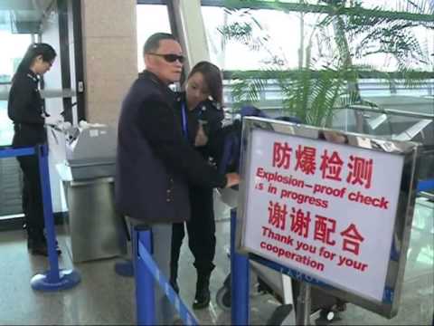 Segurança do aeroporto de Xangai melhorada para Cúpula Asiática