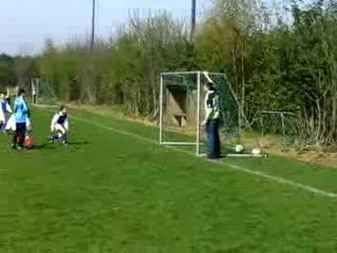 Voetbalwedstrijd Liessel E1