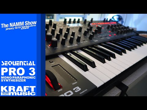 NAMM 2020 - Sequential Pro 3 Synthesizer