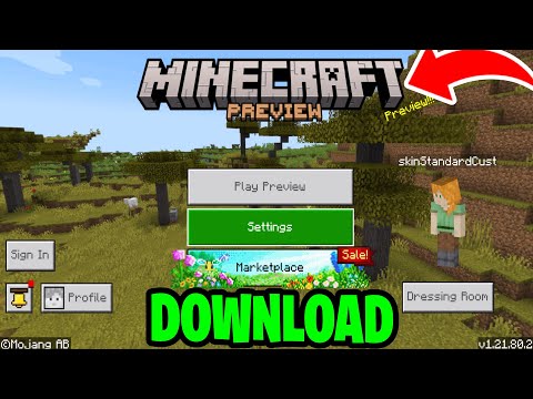 How To Download Minecraft Preview/Beta! - Android, IOS, Windows