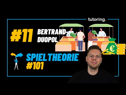 Bertrand-Duopol | Nash-Gleichgewicht im Preiswettbewerb berechnen | Spieltheorie #101