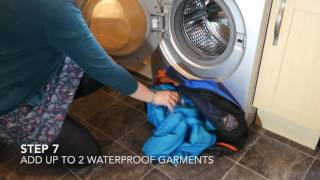 Cleaning and reproofing waterproof clothing - 4K