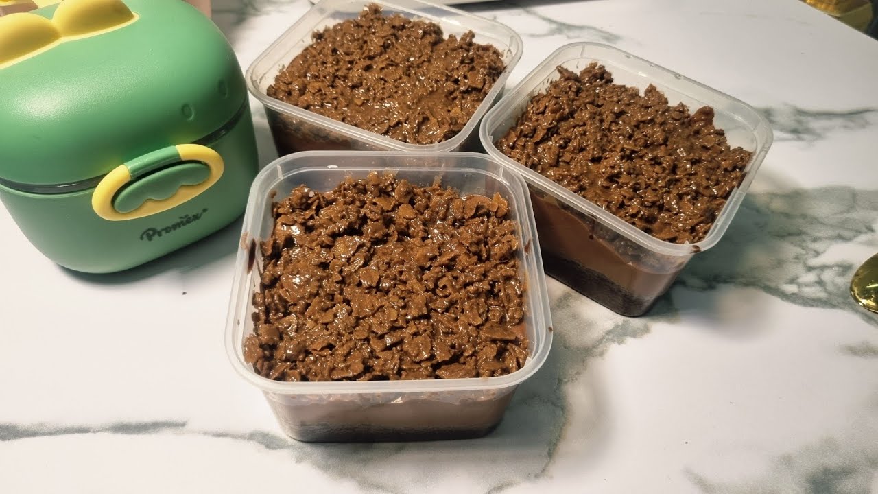 Feuilletine Cake AKA Dream cake | merata2 orang makan kek ni