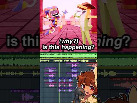 I FINALLY Sang “Happy Place” 🎈 (The Amazing Digital Circus) #shorts